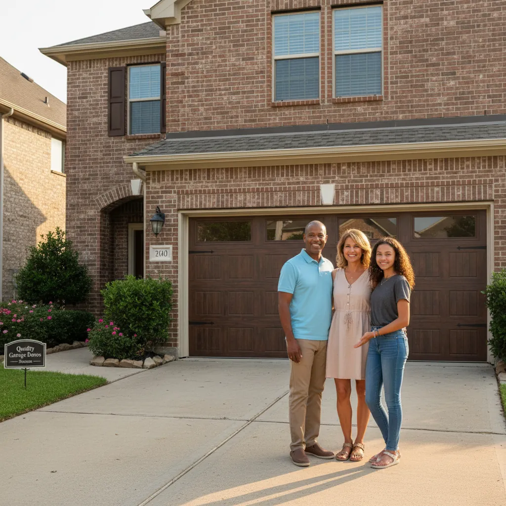 Garage door service specials in Humble